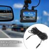X AUTOHAUX 4 Pin 20ft 6m Car Backup Camera Extension Cable Dash Camera Wires