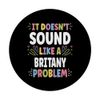BRISTOL Personalized Women's Gift Custom BRISTOL PopSockets Adhesive PopGrip