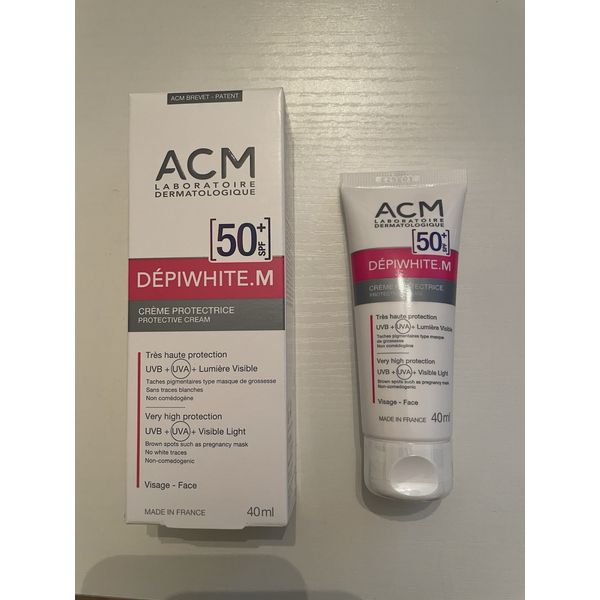 ACM Dépiwhite M Protective Cream SPF 50+ Face Sunscreen 40ml
