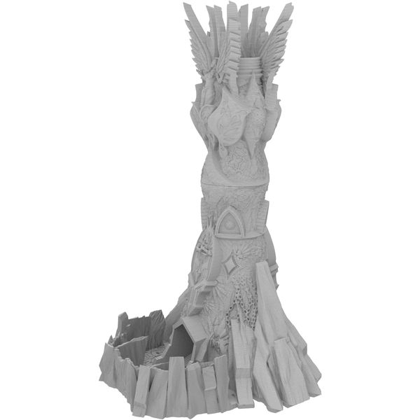 Feldherr Fates End Dice Tower: HeavenHell, Farbe:Grau