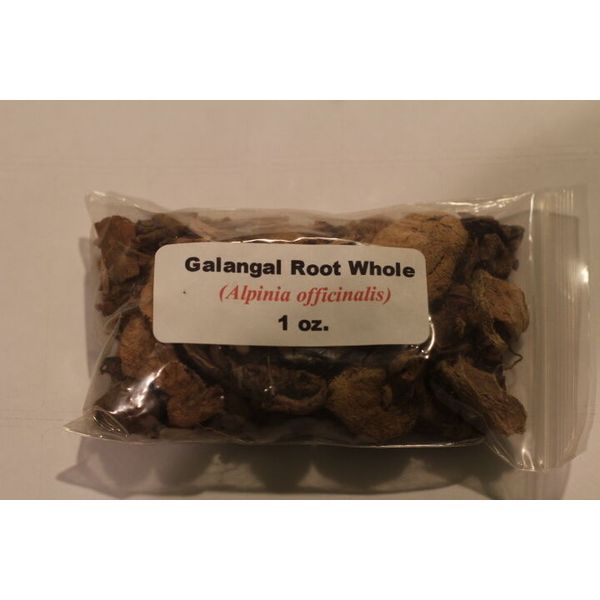 1 oz. Galangal Root Whole Root Sliced (Alpina officinalis)