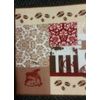 PRINTED KITCHEN RUG (nonskid back) (18" x 28") COFFEE CUP & BEANS, Soho