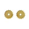 AJ Tack Spur Rowels Silver 1 1/4" x 16 pt