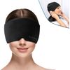 Slim Adjustable Compression Migraine Mask + Cold/Hot GEL-Temp – Headache Relief