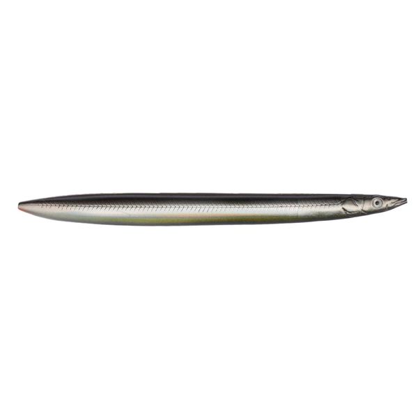 3D Line Thru Sandeel 19g 125mm Black Ghost