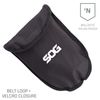 SOG Entrenching Tool- 18.25 Inch Folding Survival Shovel with Wood Saw Edge and Tactical Shovel Carry Case- Black (F08-N)