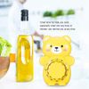 60 mins Egg Timer, Cute Bear Mechanical Wind Up Kitchen Timer for Cooking Boiling Eggs Water(Yellow)