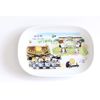 Simizu Pottery Oval Plate Snoopy Vienna Spain 2 Pattern Set