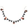 Mud Pie Mud PieHalloween Halloween Gnome Garland, Eek, 60", Black