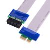 iYueMps PCI-E 1X Professional Riser Card Ribbon Extender Extension Cable