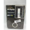 Eclipse Kingston Embossed Valance, 52" X 18" - Espresso Brown