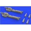 Eduard EDB644044 Brassin 1:48-P-38G LooKPlus (Tamiya)
