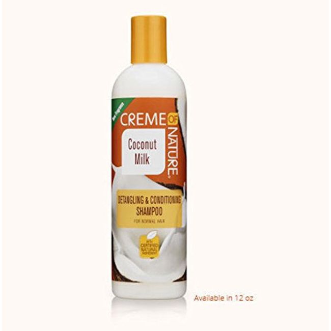 Creme of Nature Coconut Milk Detangling & Conditioning Shampoo 12oz