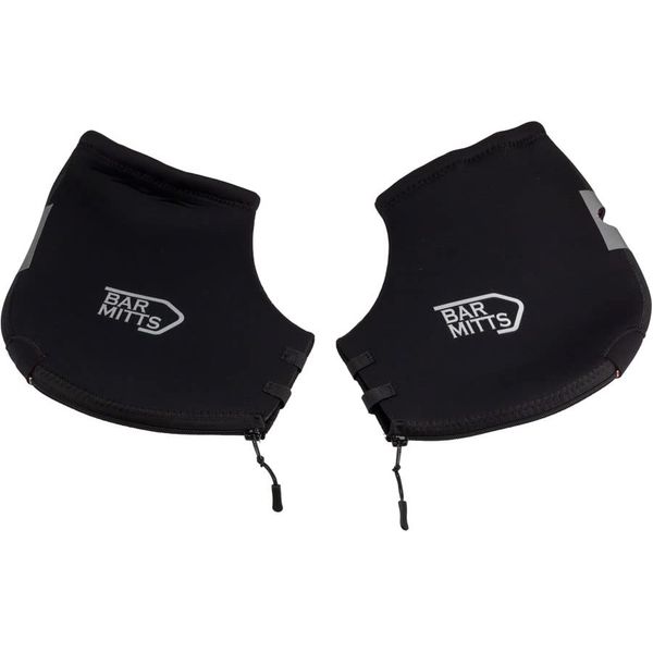 BAR MITTS Extreme Mountain/Flat Bar Pogies for Mirrors - Black, Small/Medium