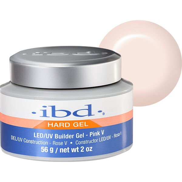 IBD Hard Gel LED/UV Builder Gel - Pink V 2 oz
