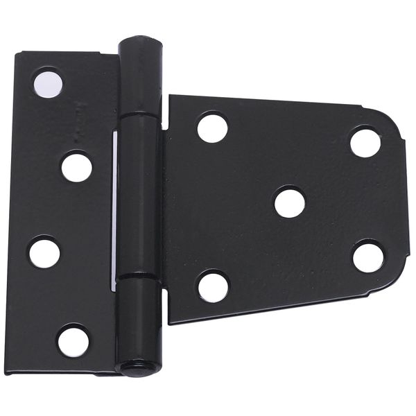 National Hardware N220-129 gate Hinges, Black, 3-1/2 Inch
