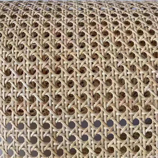 Handmade rattan rattan weaving material decorative screen veneer furniture chair door partition use, rattan green width 35cmxlength 15m