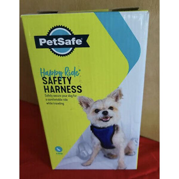 408. NEW PET SAFE HAPPY RIDE SAFETY HARNESS 8 TO 20 Ibs