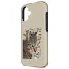 Stunning Tabby Cat With Cat Related Word Collage Background Case for iPhone 16