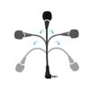 Flexible PC Cell Phone Laptop Mini 3.5MM Jack Flexible Microphone Speaker Microphone Accessories