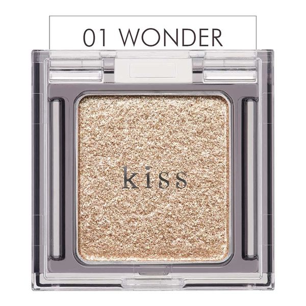 kiss Sheer Glitter Eyes 01 WONDER