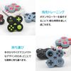 ENN LLC Fidget Pad Stress Relief Toy (Black Red)