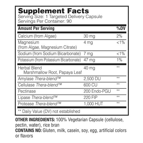 Enzymedica, pH-Basic, Enzymes to Support Healthy Digestion and pH Balance, 90 Capsules
