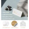 Thank You Card | Matte Gold Foil 20 Pack