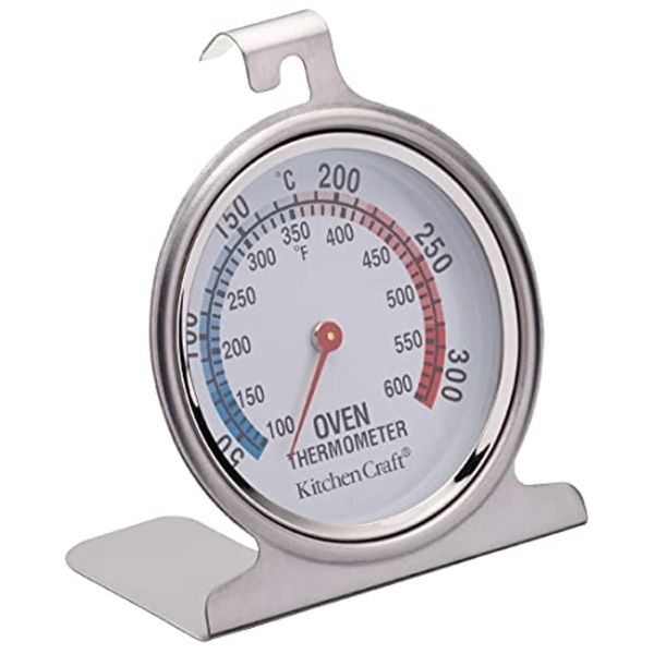Kitchen Craft Oven Thermometer, Stainless Steel