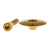 Wanyifa Ti Titanium Headset Stem Top Cap 1-1/8" with Titanium Bolt M6 x 35mm