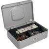 BARSKA 10 Inch Cash Box Medium Safe w/ Combination Lock in Grey, CB11786