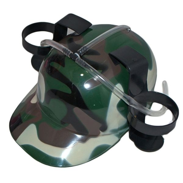 1 x Army Style Beer Drinking Helmet