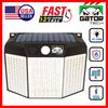 Solar Power 294 LED PIR Motion Sensor Outdoor Security Garden Wall Lamp Light