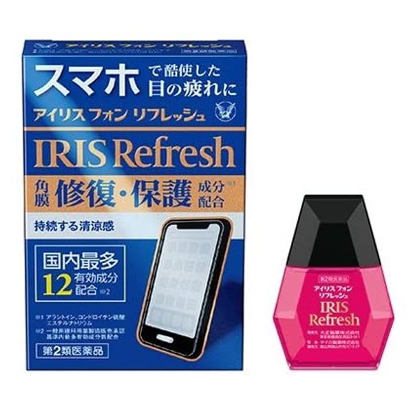【第2類医薬品】アイリス フォン リフレッシュ 12mL ×3