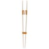 SIMTO Chopsticks Easy to Use Chopsticks, White Orange
