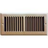 Ta Industries Toe Space Register 2 " X 12 " Brown Steel Construction