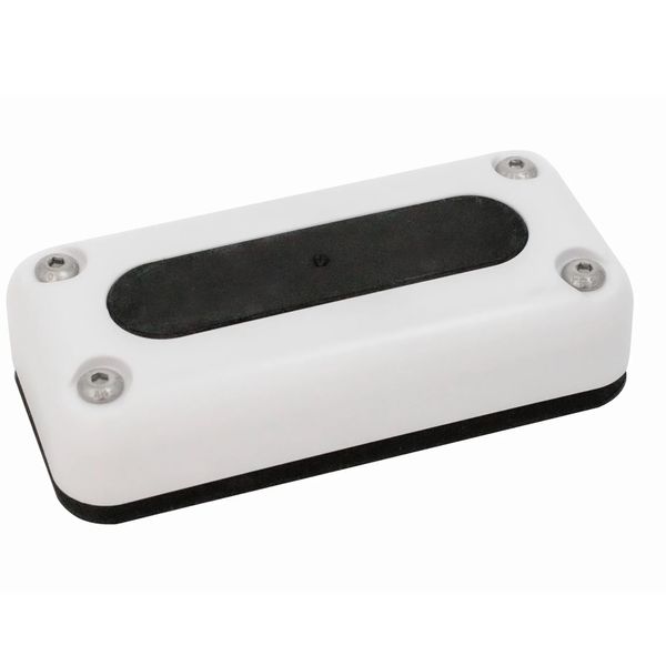 SEAVIEW | Multi-Cable Rectangle Cable Gland | Marine Grade Waterproof Cable Pass Through Cable Seal | CGM17PW - White Plastic