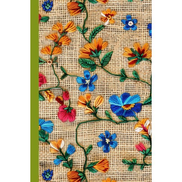 Handmade Floral Notebook: Elegant Craft-Inspired Design