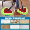Spin Mop Heads Replacements for Vileda 1 Tank System 2 Pack Microfiber Mop Pad Spin Mop Refill for Vileda/O Cedar Mop Head Replacement