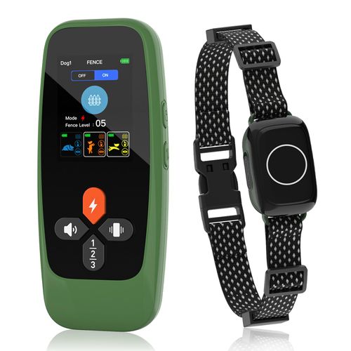 KALESMART Wireless Dog Training Collar with Remote Control, IPX7 Waterproof Electric Dog Fence with 3 Training Modes, Security Lock, Rechargeable Shock Collar for Most Dogs Outdoor & Indoor Use