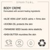 SPARITUAL Geranium Cedar Wood Body Cream 177ml