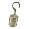 24mm Satin Nickel Decking Rope Hook. Rope Post Fitting Rope End Fixing