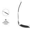 PapaViva Replacement Rubber Kits for Oakley Tinfoil OO4083 - Black