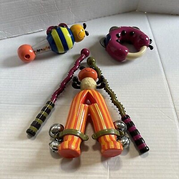 B Parum Pum Pum Toy Musical Toys Bug Instruments Drum Sticks