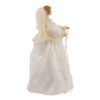 Kurt Adler Indoor 10-Light 14.5-Inch Ivory Angel Treetop