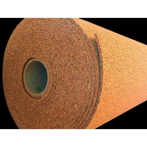 25'x4'x1/4 CORK ROLL bulletin board craft acoustic sound underlayment flooring