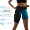 Hip Compression Brace Gel Ice Hot Cold Pack Groin Wrap Support for Hamstring