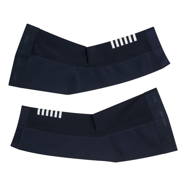RAPHA Pro Team Knee Warmers Pro Team Double Warmer, Windproof, Water Resistant, dark navy, L