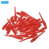 PATIKIL Plastic Dart Tips 2BA Thread, 30 Pack Soft Tip Dart Points Replacement Dart Accessories, Red
