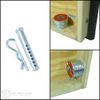 Get Outside Games 4 Irish Flag VVashers - Washer Toss Board Game Washers (4 VVashers with Container)